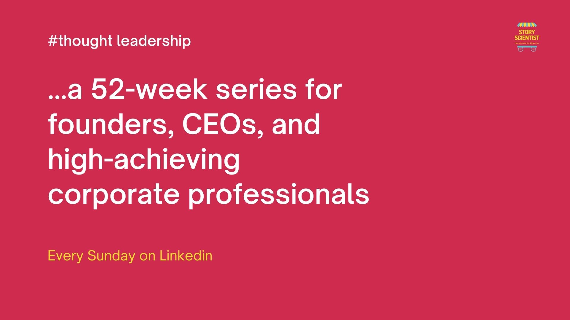 Thought leadership series